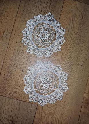 Салфетки ручная работа плетения