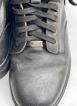 Чорні чоловічі берці, байкерьскі високі черевики