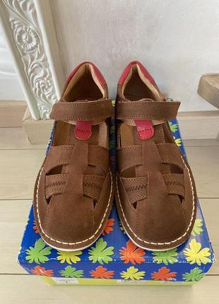 Босоножки l’amour shoes кожаные новые стелька 21.5 см