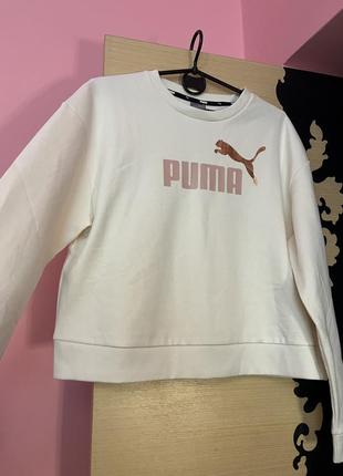 Світшот жіночий, вкорочена кофта puma3 фото