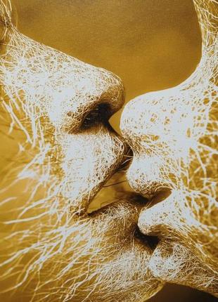 Картина black and white kiss 30/60см