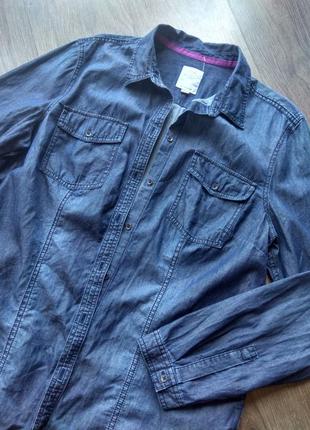 Женская джинсовая рубашка