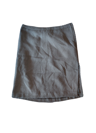 Мини-юбка с разрезом