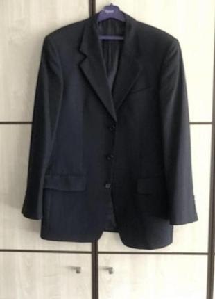 Піджак вовняний чорний
