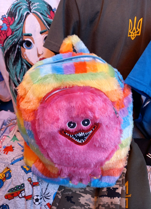 Рюкзак  дітячій кісі-місі ,мягки пушисти