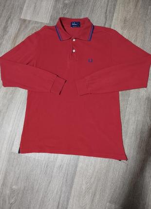 Мужское поло / fred perry / лонгслив / свитшот / футболка с длинным рукавом / мужская одежда / чоловічий одяг /