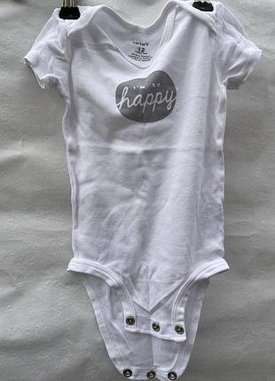 Боди детское 12 месяцев carters