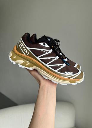 Кроссовки salomon s/lab xt-6 wren kangaroo