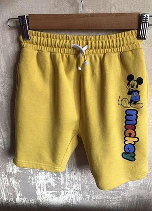 Шорты котоновые  next 6-7 лет