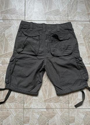 Шорты vintage military baggy surplus japan cargo khaki shorts y2k2 фото