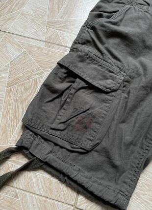 Шорты vintage military baggy surplus japan cargo khaki shorts y2k3 фото