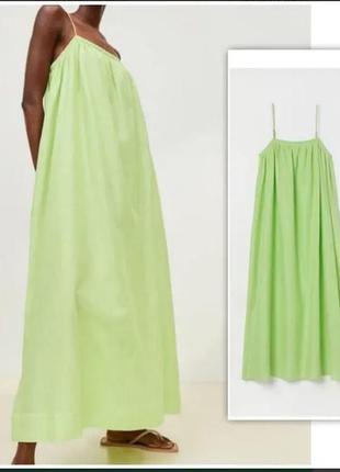 Лляне плаття сарафан h&amp;m оригінал