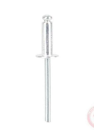 Заклепка алюмінієва 4,0x12,0мм 50шт rt-4012 тм intertool