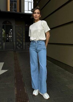 Женская одежда, хитовые джинсы палаццо 27-33