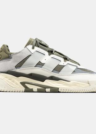 Adidas niteball white olive 401 фото