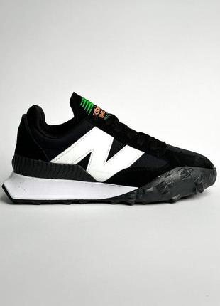 New balance xc-72 black/white 401 фото