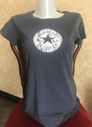 Футболка серый хлопок