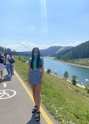 Джинсовая юбка