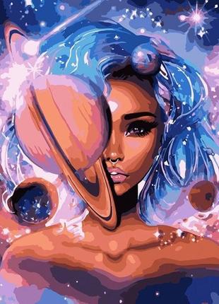 Алмазна мозаїка на підрамнику космос в мені 50х40 tn967