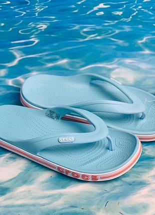 Crocs bayaband flip, кроксы вьетнамки