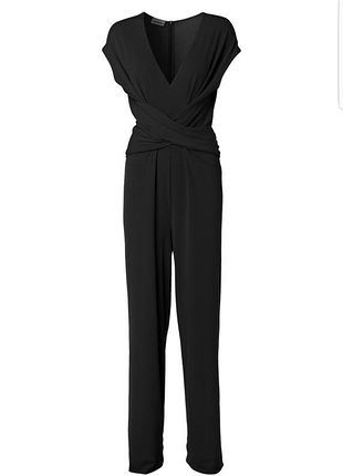 Комбинезон со шагами брюками из эластичной стрейчевой ткани malene birger