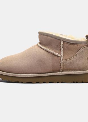 Ugg classic mini sand 381 фото