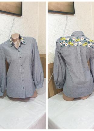 Рубашка с вышивкой. tu.