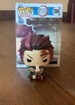 Funko pop tanjiro with noodles2 фото