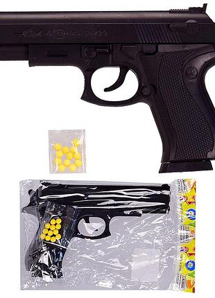 Пистолет пульки, в п/э 14*21 см, р-р игрушки – 16.5см /360-2