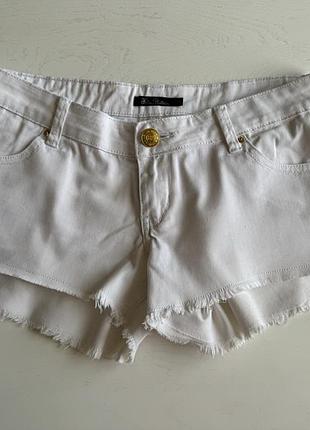 Шорты женские джинсовые белые размер м