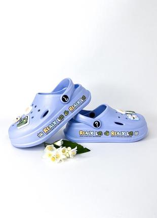 Детские кроксы сабо deshman на мальчика