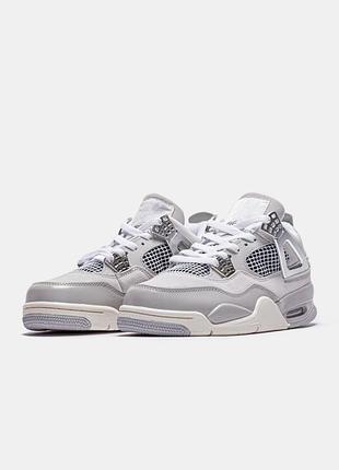 Кроссовки air jordan 4 retro frozen moments light iron ore