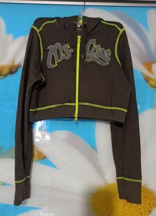 Кофта-толстовка коротка "gsus"l 250грн