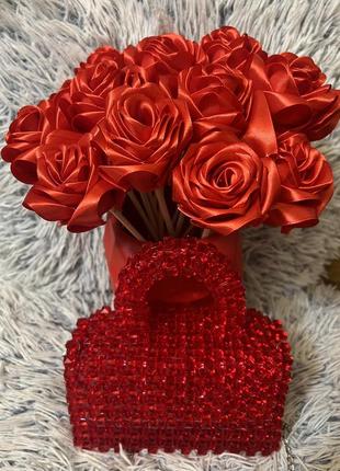 Сумка из бусин