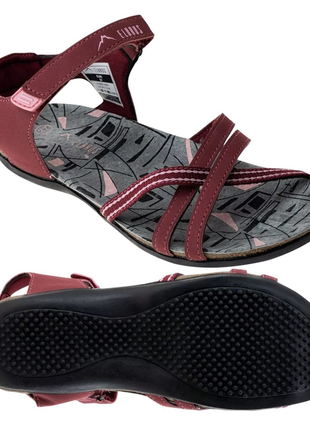 Сандалии женские elbrus lavera wmn сherry/wine-grey м-30941