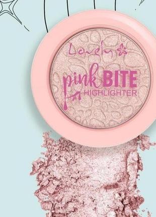 Lovely pink bite highlighter хайлайтер для лица
