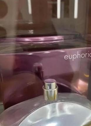 Calvin klein euphoria 100 мл парфуми для жінок (келвін кляйн ейфорія) відмінна якість