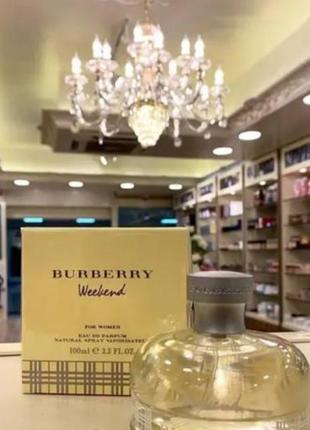 Burberry weekend for women 100 мл (барбери викенд, барбері вікенд, барберри викенд) відмінна якість