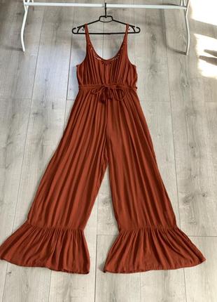 Комбінезон брючний розмір s m натуральна тканина rayon