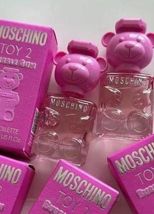Moschino toy 2 bubble gum 5 мл оригинал, мини пробник, мини парфюм, мишка, мышка (очень устойчивая парфюмерия)