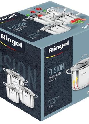 Набор посуды ringel fusion 6 пр. 1.9 л+2.6 л+3.6 л3 фото