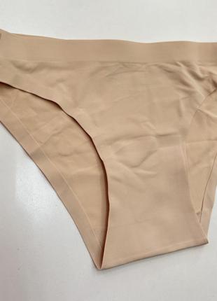 Трусы под купальник бесшовные телесные 98-164см беж