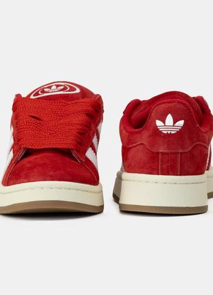 Хіт сезону кеди adidas campus 00s red white9 фото