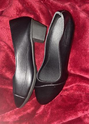 Туфли черевики кожзам