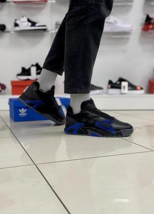 Кросівки adidas streetball (black / blue)7 фото