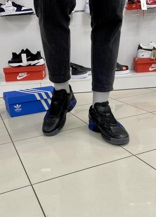 Кросівки adidas streetball (black / blue)8 фото