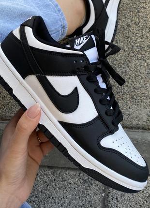 Nike dunk low white/black 36