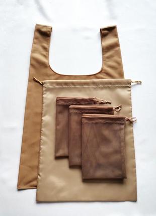 Эко сумки, мешочки для покупок, торбочки для продуктов, фруктовки, многоразовые пакеты...