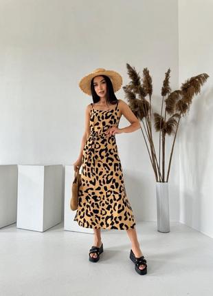 Леопардова сукня🐆