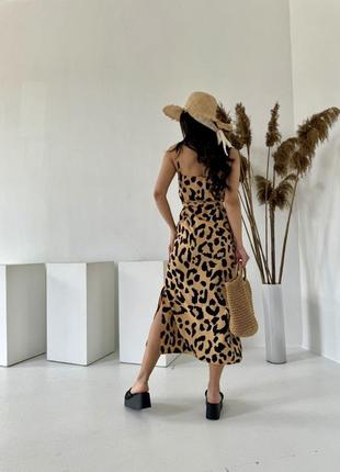 Леопардова сукня🐆5 фото